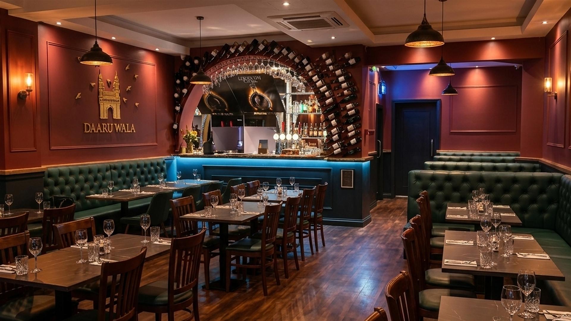 Charminar Daaru Wala Restaurant Interior
