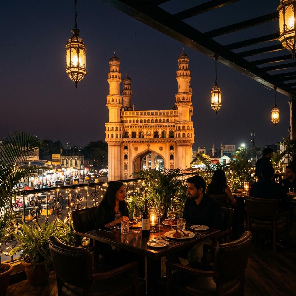 The Charminar monument, Hyderabad